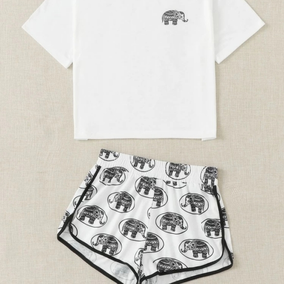 ELEPHANT 🐘 PJ SHORT SET - Picture 6 of 6